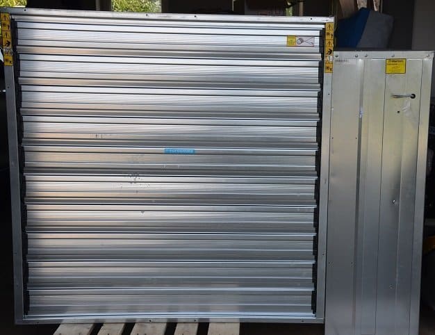 Wentylator Munters EM50, śmigło z stali nierdzewnej