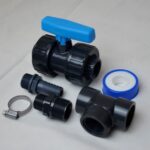 Zawór ze przejściem na węża