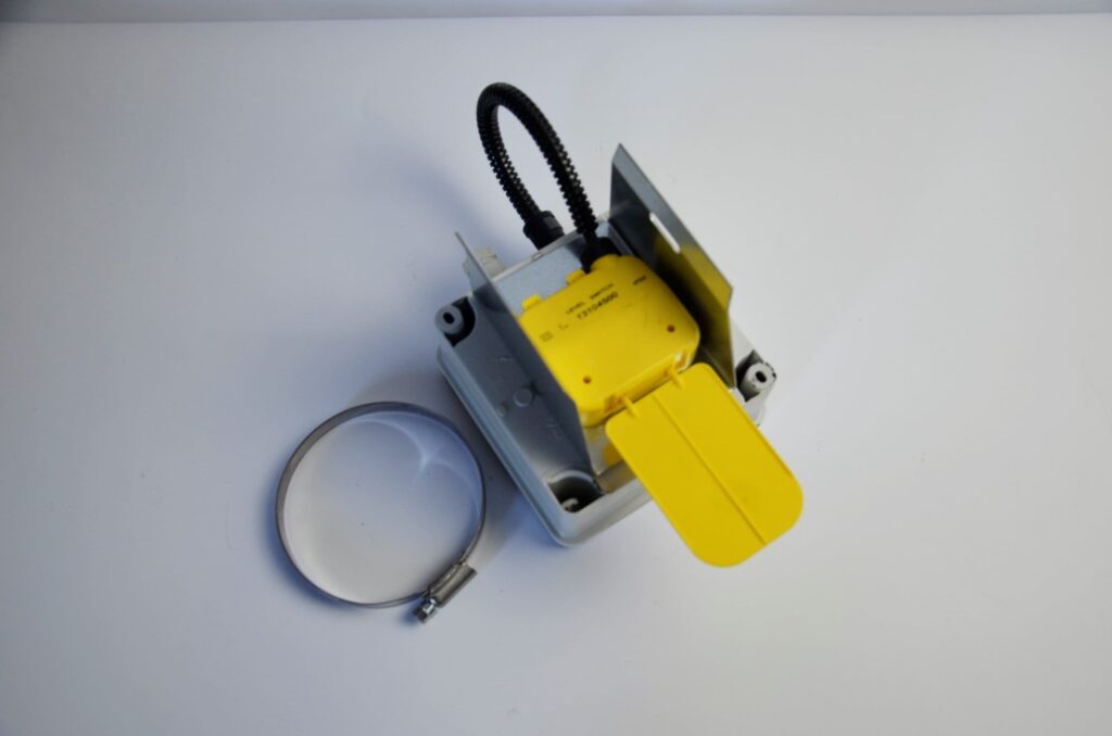 Czujka w rurze z opóźnieniem