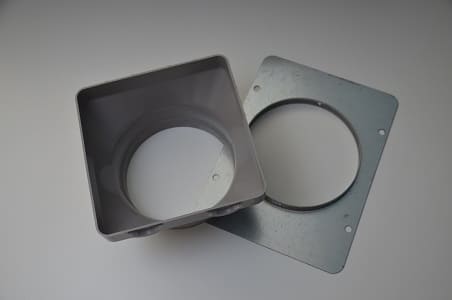 WPUST 160 MM + PŁYTA,  PRZEDŁUŻKA POPRZECZKA