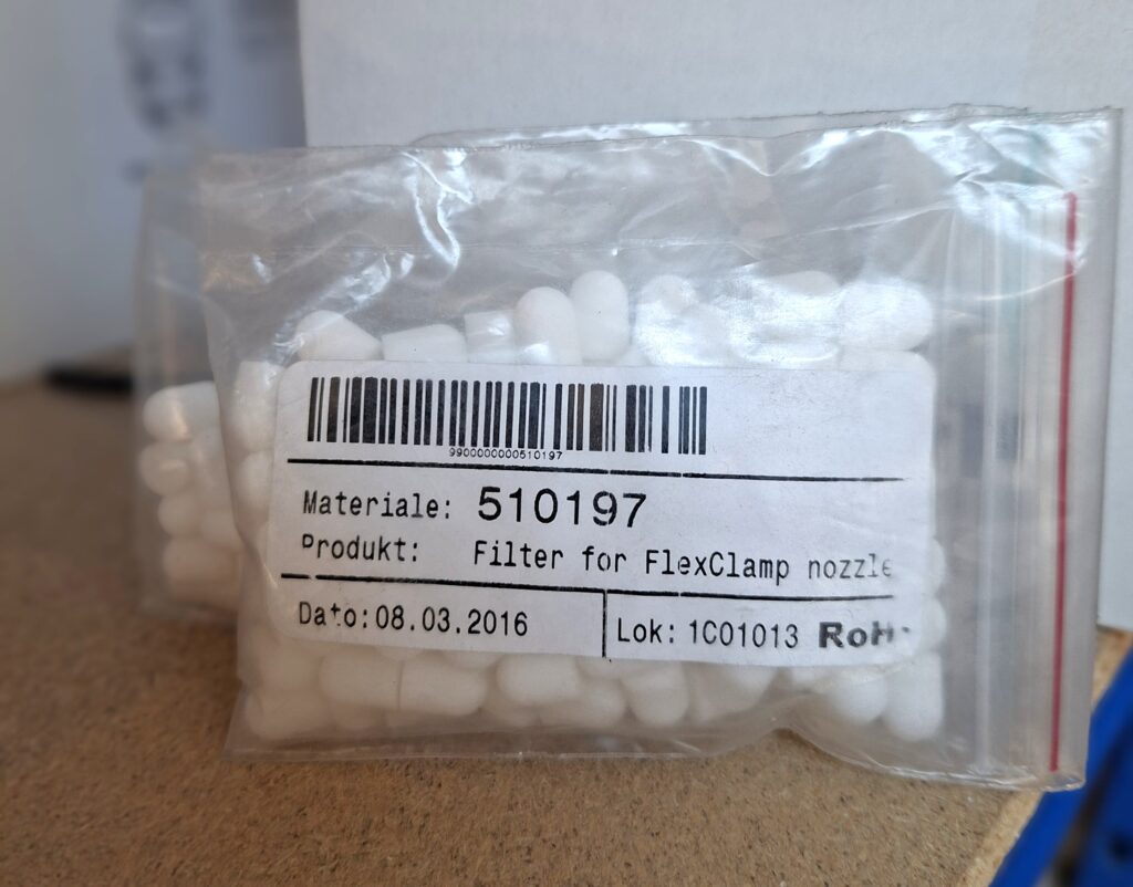 SKOV filtry FlexClamp nozzle